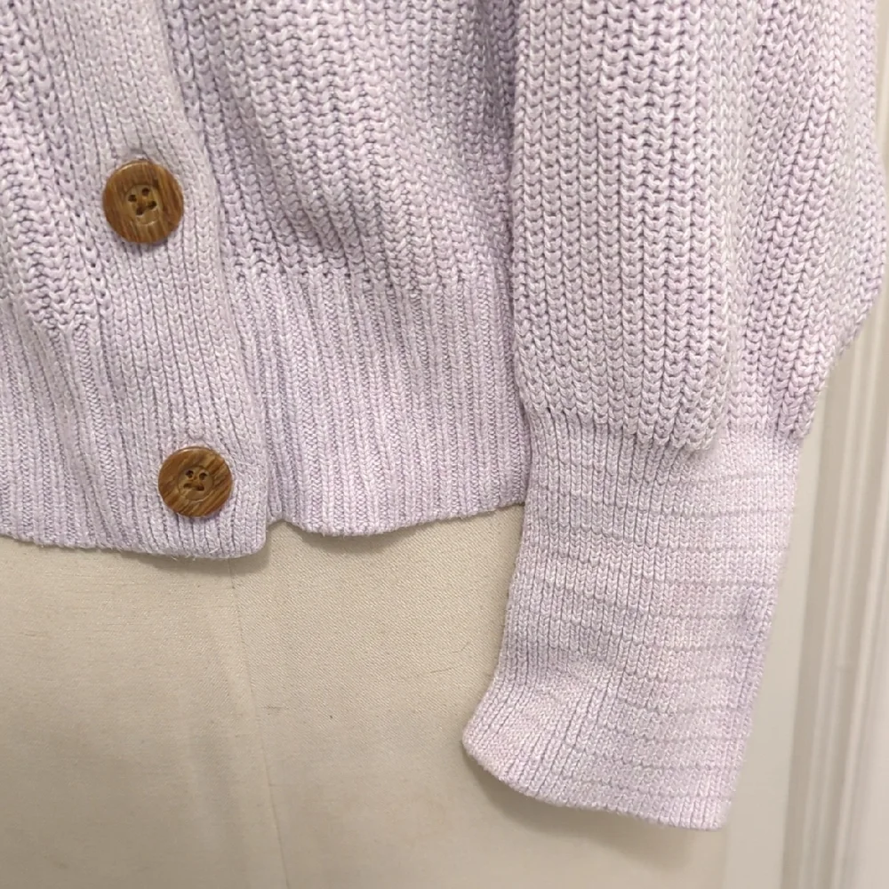Universal Thread Light Purple Button-Up Cardigan - Picture 4 of 5